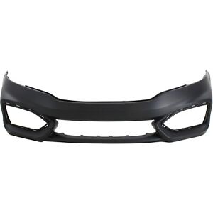 Front Bumper Cover For 2014-2015 Honda Civic Coupe w/ fog lamp holes Primed (For: Honda Civic)