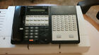 Panasonic KX-T7431B Digital 12 Button LCD Phone & KX-T7441 ADD-ON MODULE.