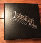 Judas Priest Metalogy NEAR MINT 2004 Studded Box 4 CDs 1 DVD + Photo Booklet