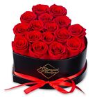 Glamour Boutique 16-Piece Forever Rose Heart Shape Gift Box - Preserved Roses