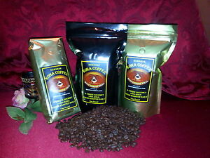 100% Hawaiian Kona - GROUND Coffee - ONE POUND Bag Fresh Roasted