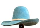 7 1/4 Vintage American Hat Co/Company 4X/20X long Fur/Grizzly/Panda Cowboy Hat
