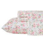 New ListingMEISHANG Pink Romantic Floral Full Sheet Set Roses Printed Full Bed Sheet Set...