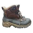 Columbia Boots Mens 9 Bugaboot Winter Waterproof BM1359 248 Brown Leather D943