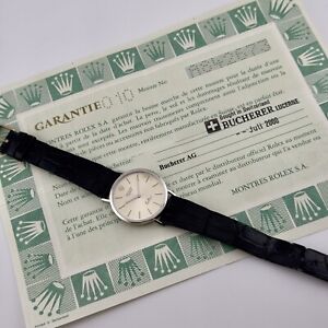 Vintage Rolex Cellini - Ref. 4122 - 18k Solid Gold - Men’s Watch - With Papers