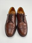 florsheim imperial Brown Brogue Leather WIng Tip Size 10
