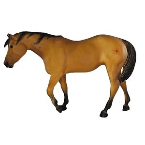 Breyer Horse Indian Pony #176 Traditional Model Matte Buckskin FLAW