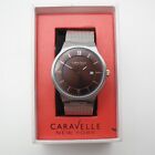 New Men's Caravelle New York 40mm Dress Watch Bronze Dial