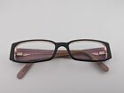 Prada Eyeglasses, Frames Only, VPR 10F, 53-16-135, 3AX-101, Black/Pink Plastic