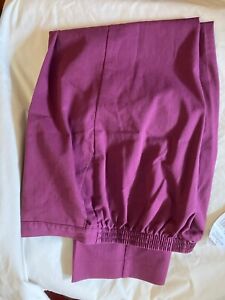 NEW Alfred Dunner Size 12P Proportioned Short Pull On Pants Merlot