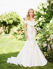 Enchanting  Mon cheri 118139 wedding dress gown size 10 Ivory Mikado
