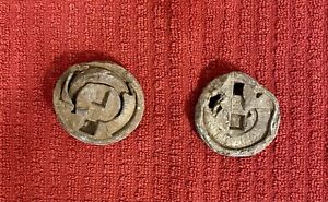 Civil War Two Bormann Time Fuses Dug. Great Examples. Riker Case Included.