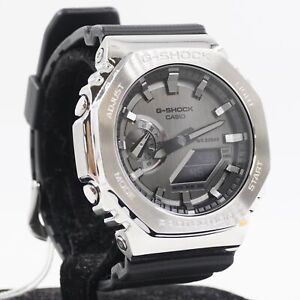 Casio G-Shock Men's Metal Analog & Digital Watch With Resin Wristband GM2100-1A