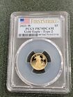 2021-W $5 American Proof Gold Eagle-Type 2 PCGS-PR70DCAM First Strike BEAUTIFUL!