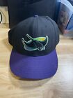 Vintage Tampa Bay Devil Rays Hat Cap Fitted 8 New Era Diamond Collection MLB USA