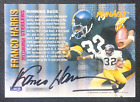 Franco Harris Autograph Signed 1994 Pinnacle Pittsburgh Steelers Football Card