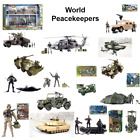 World Peacekeepers Army Military Brand New Toys Helicopter Tank Transport