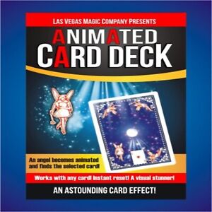 New ListingAnimated Card Deck Magic Trick - Any Chosen Card Revealed - Really! - US Seller