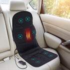 8 Modes Full Body Massager Cushion Back Seat Chair Car Pad Heat Mat Home Office