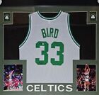 AUTHENTIC FRAMED & SIGNED * Larry Bird * Boston Celtics Jersey