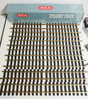 REA 11060 G SCALE 45mm STRAIGHT TRACK Long Set 2FT Of 7 Pieces w/ Box Vintage