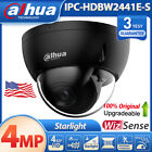 Dahua 4MP IPC-HDBW2441E-S Black MIC SD card IR IP67 POE Dome WizSence IP Camera