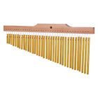 36-Tone Golden Bar Chimes -row Wind Chime Musical Percussion Instrum U7P5