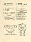 Official Soundwave US Patent Art Print- Transformers G1 - Deceptacon 121