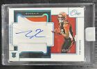 2020 Panini One Tee Higgins Rookie Patch Auto RPA RC Blue #/99 Bengals