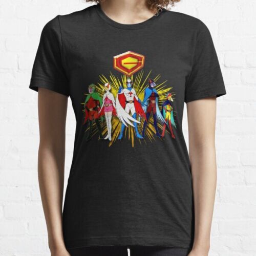 The whole Battle Of The Planets Gatchaman Team Essential T-Shirt