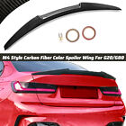 Carbon Fiber M4 Style Trunk Spoiler Wing For 2019-2024 BMW G20 330i M340i G80 M3 (For: BMW M340i)