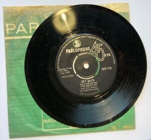 The Beatles, Get Back / Don't Let Me Down, vinyl 45 (South Africa, 1969), M-