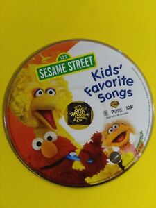 Sesame Street: Kids' Favorite Songs  DVD - DISC SHOWN ONLY