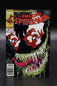 Amazing Spider-Man (1963) #346 Newsstand Erik Larsen Cover &Art Venom App NM-