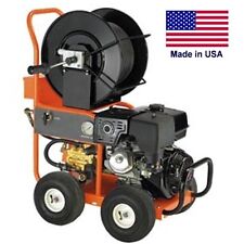 Pressure Washer & Water Jetter - Drain & Sewer - Gas - 4 GPM - 3,000 PSI - 13 HP