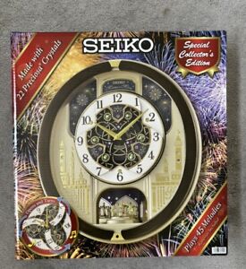 Seiko Melodies In Motion Limited Edition 2023 Musical Wall Clock New In Box
