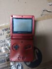 New ListingNintendo Gameboy Advance SP AGS001 Flame Red Handheld System Console - UNTESTED