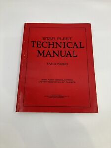 Star Fleet Technical Manual ~1975 PB 1st/1st~ TV SciFi Star Trek Ship Spock 🖖🏻