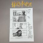 Harry Potter (2001) - Production Used Storyboard,  Hagrid and Quirrel, Scene 50