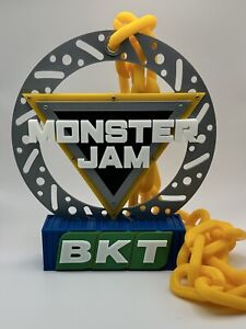 Monster Jam World Finals / Event FLEX BLING DRIP Necklace 👀 With Blue Base