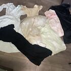 Vintage 1950's 60's 70's dress clothing lot for repair Repurpose Fabric As Is!