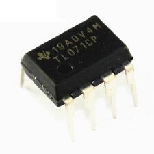 10PCS TL071 TL071CP DIP-8 TI LOW NOISE JFET INPUT OPERATIONAL AMPLIFIERS NEW