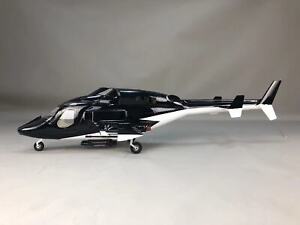 Airwolf 470 RC Helicopter Pre-Painted Fuselage 470 Size With Metal Landing Gear