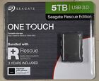 Seagate Backup Plus 5TB Portable Hard Drive USB 3.0, Rescue Data Recovery