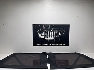 97-06 Jeep Wrangler TJ Soft Top Window PAIR RH & LH Rear TINTED Pavement Ends