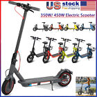 350W/ 450W E-Foldable Electric Bike Electric Scooter Adult With Seat Moped Ebike