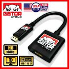 Display Port DP Male to HDMI Female Adapter Converter Dongle Cable PC Monitor