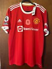 Authentic BNWT Manchester United 2021 2022 home #7 Ronaldo XL Jersey B66