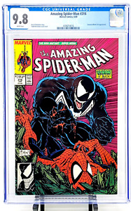 Amazing Spider-Man #316 CGC 9.8 WP Venom Black Cat McFarlane 1989 NEW CLEAR CASE