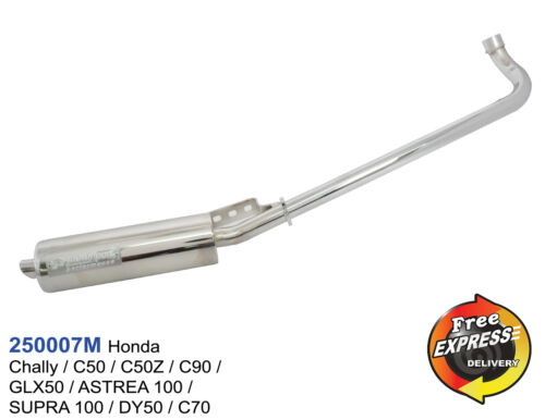 Exhaust muffler Honda Chally C50 C50Z C90 GLX50 / ASTREA 100 /SUPRA 100 DY50 C70